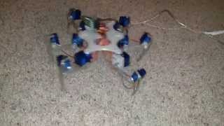 Hexapod speed test. Chebuchek.