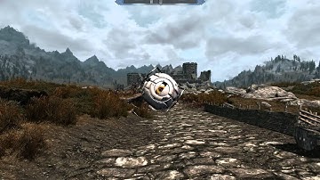 The Elder Scrolls V: Skyrim - Fall of the Space Core 1200p