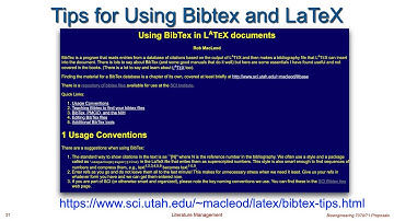 Converting Word Refs to LaTeX/BibTex