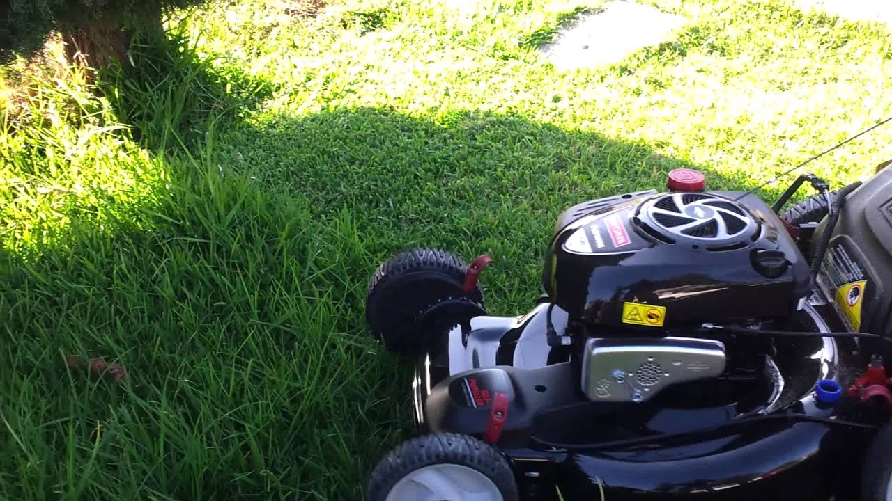 Craftsman 190cc 22" front drive EZ lawn mower - YouTube