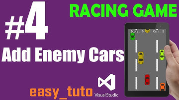4 Add Enemy Cars | Racing Game | Visual Studio | Beginners Full Tutorial HD