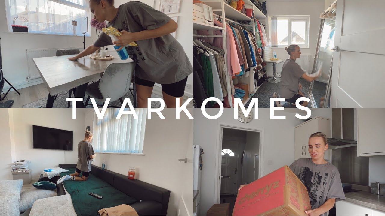 TVARKOMES #3 / SUSITVARKYK NAMUS SU MANIMI 🥳 cherryz haulas 🧹🧽🫧