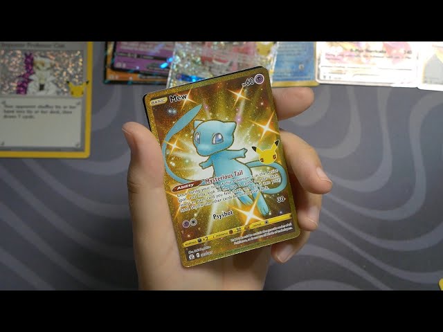 Pulling shiny cards from a Pokemon Center Original Mimikyu Dayo Box! 