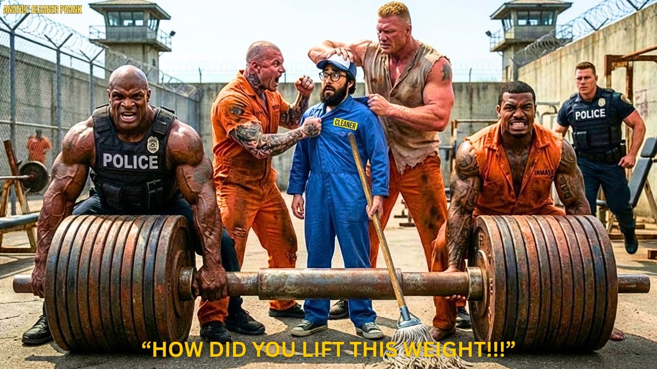 Они не воспринимали Анатолия всерьез, пока он не поднял свою 32-килограммовую швабру!!! | Розыгры...