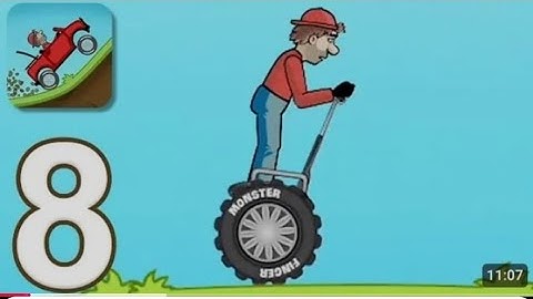 Hill Climb Racing - Gameplay Walkthrough Part 8 - Onewheeler (iOS, Android) #hillclimbracing