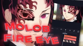 Molob Fire Eye Tutorial - Alight Motion Tutorial