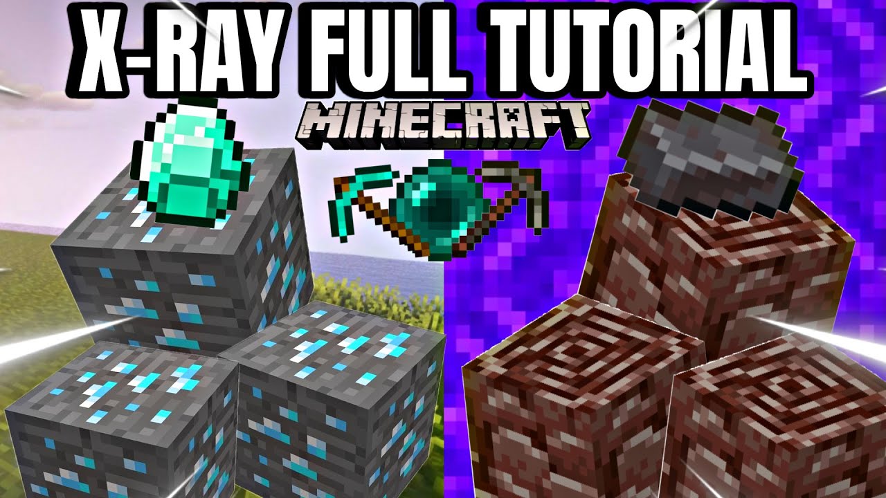How to Get X Ray in Minecraft Bedrock & Java 2025 – Free Texture Pack ...