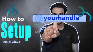 Youtube Handle Kaise Banaye @yourhandle @TrickyDaya  | Youtube New Update 2022