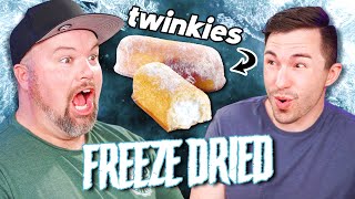 Blind Freeze Dried Food \& Candy Taste Test