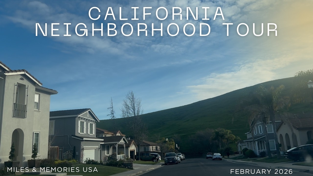 American Houses in California 🇺🇸 | Beautiful Neighborhood in Fairfield, CA, USA