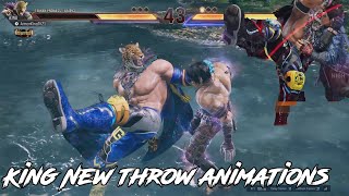 King   All New Throw Animations + Blue Spark Throws