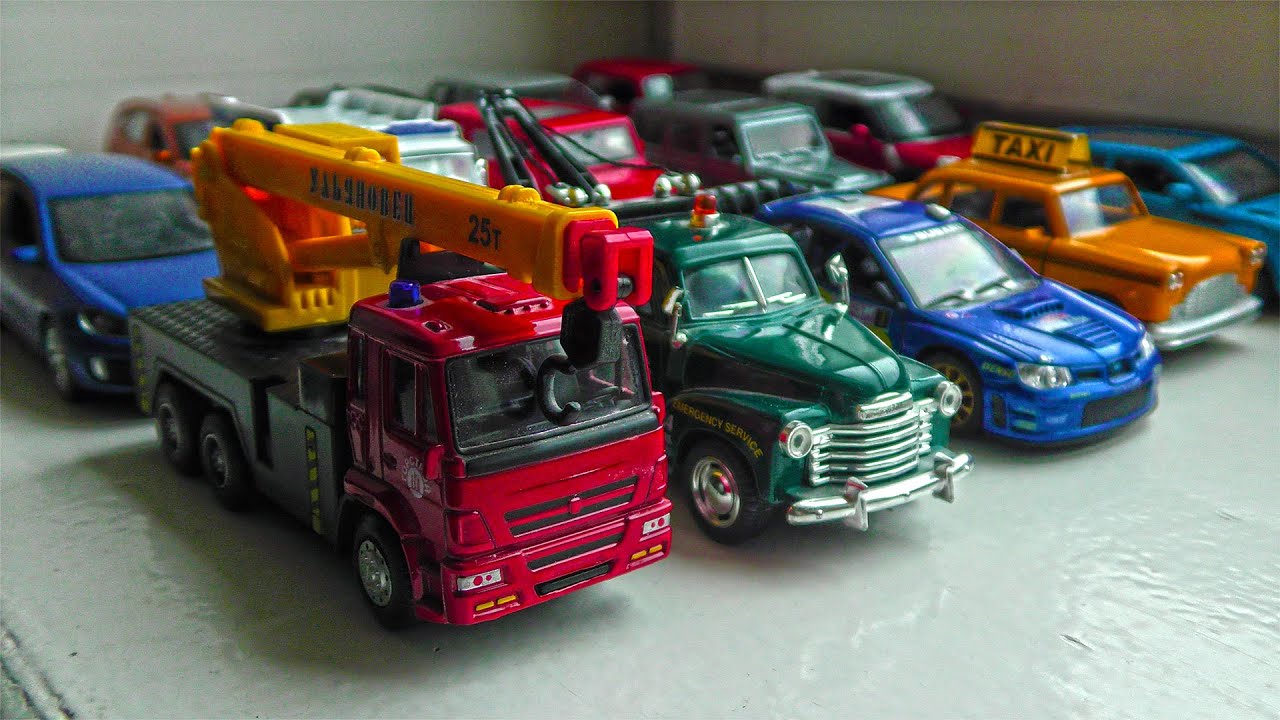 Construction Vehicle and Other Diecast Cars YouTube