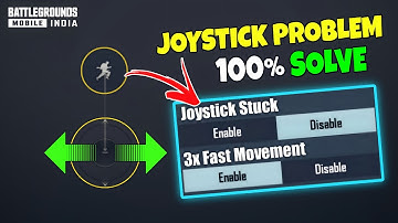 All JOYSTICK Problems Solved in BGMI 😍 Best Joystick Size & Position | Joystick Stuck Problem Solved