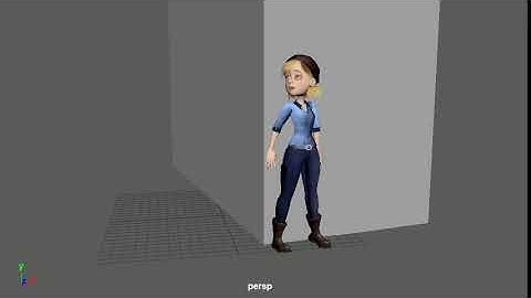 Scared Peek Around Corner