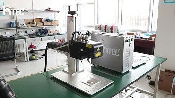 3D laser marking machine operation tutorials for rotation