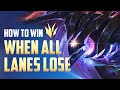 How To Win When All Lanes Are Losing! | Jungle Guide ft Kha'Zix | League of Legends