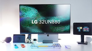 Lg 32 Inch Ultrafine™ Ergo 4K Display Unboxing | Usb-C Monitor For Mac