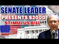TRUTH about Senate Majority Leader's $2000 Stimulus Bill