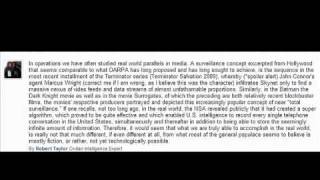 HUMINT Operations vs. DARPA Surveillance Technologies by Robert Lee Taylor Intelligence Analyst