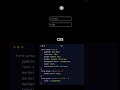 Floating label animation using HTML and CSS. #htmlcss #html #css #coding #codingtutorial #shorts