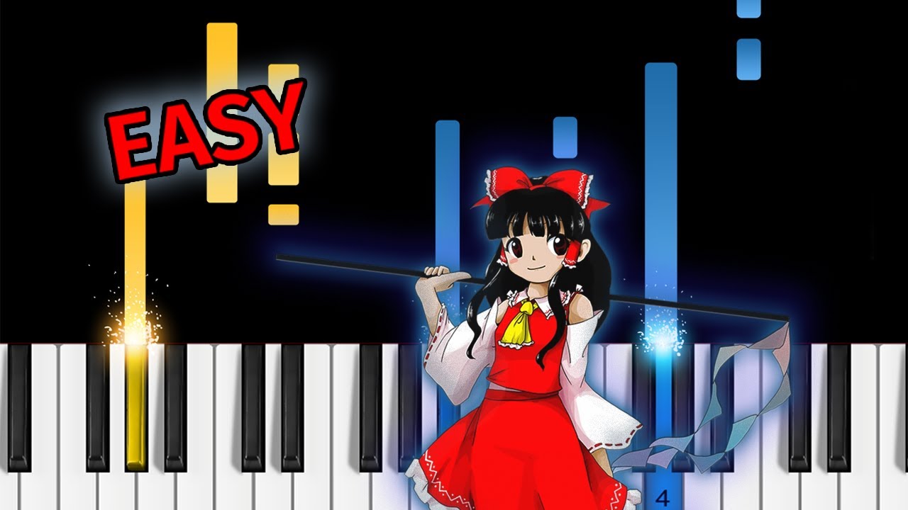 Touhou U N Owen Was Her EASY Piano Tutorial YouTube Touhou U N Owen Was Her EASY Piano Tutorial YouTube