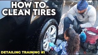 How To Clean Tires - Step by Step - Detailing Training #1 - Hunter's Mobile Detailing How To Clean Tires Step By Step Detailing Training 1 Hunter S Mobile Detailing