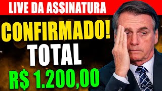 FINALMENTE! LIVE PRORROGAÇÃO DO AUXÍLIO EMERGENCIAL - VAI AUMENTAR MAIS 1200 REAIS