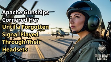 Apache Gunships Cornered Her — Until a Forgotten Signal Played Through Their Headsets