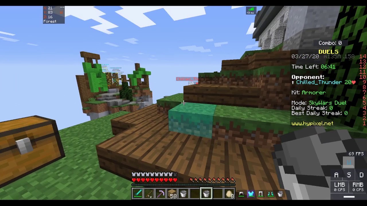 Hypixel Duels VS Chilled_Thunder