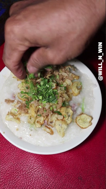 Bubur Ayam Spesial - Indonesian Street Food
