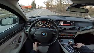 BMW F10 530D LCi 2014 X-Drive 190KW POV Review/Drive