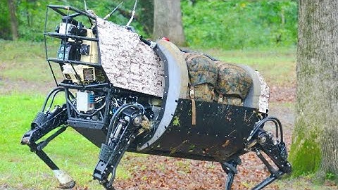 LS3 Robotic Pack Mule | US Military Robot Dog