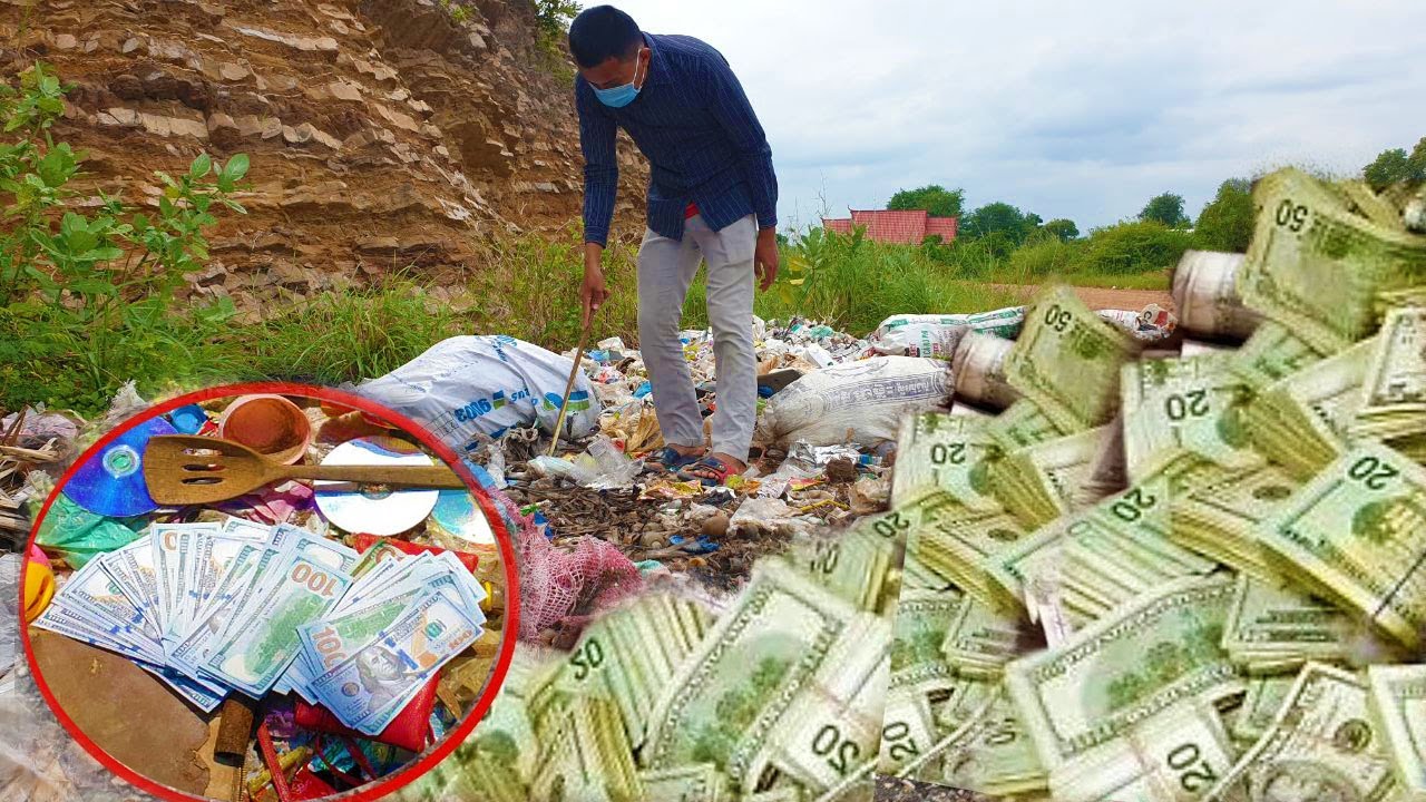 Collection Videos Unique A Man picks up Diamond Gem & good thing In trash place