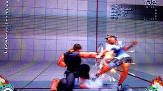 Ryu post-sweep option select against Makoto - close Roundhouse