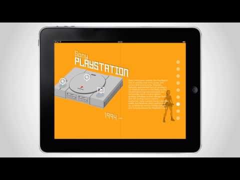 The Evolution of 20th Century Game Consoles Website Trailer