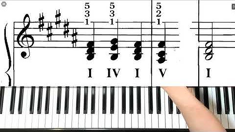 B Major Cadence