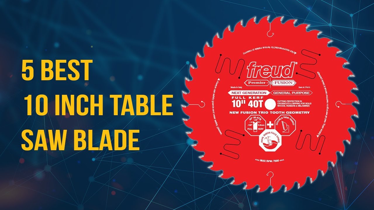 best 10 Inch Table Saw Blade in 2024 - YouTube