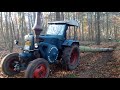 Lanz Bulldog D8506 im Wald