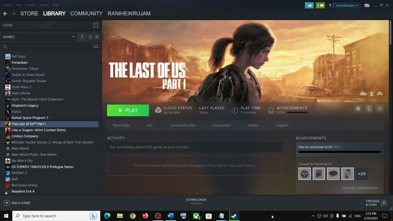 The Last of Us™ Part I, PC Steam Game