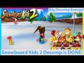 Snowboard Kids 2 Decomp is Here! 100% Decompiled LETS GO
