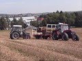 Svážení slámy ve společnosti Agro Měřín a.s.