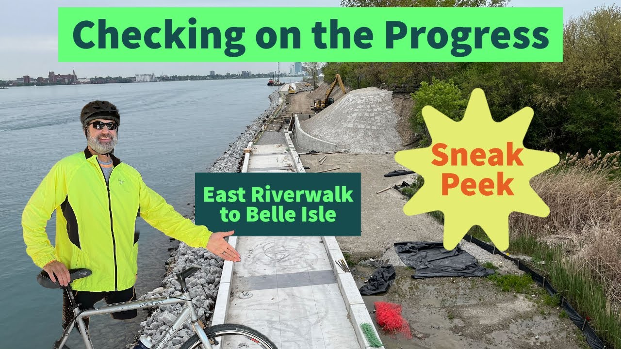 Detroit Riverwalk to Belle Isle - Sneak Peek