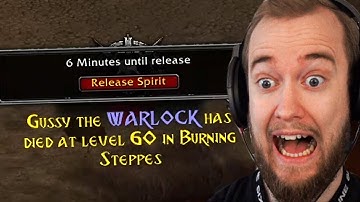 Dying on a Level 60 Hardcore Character..