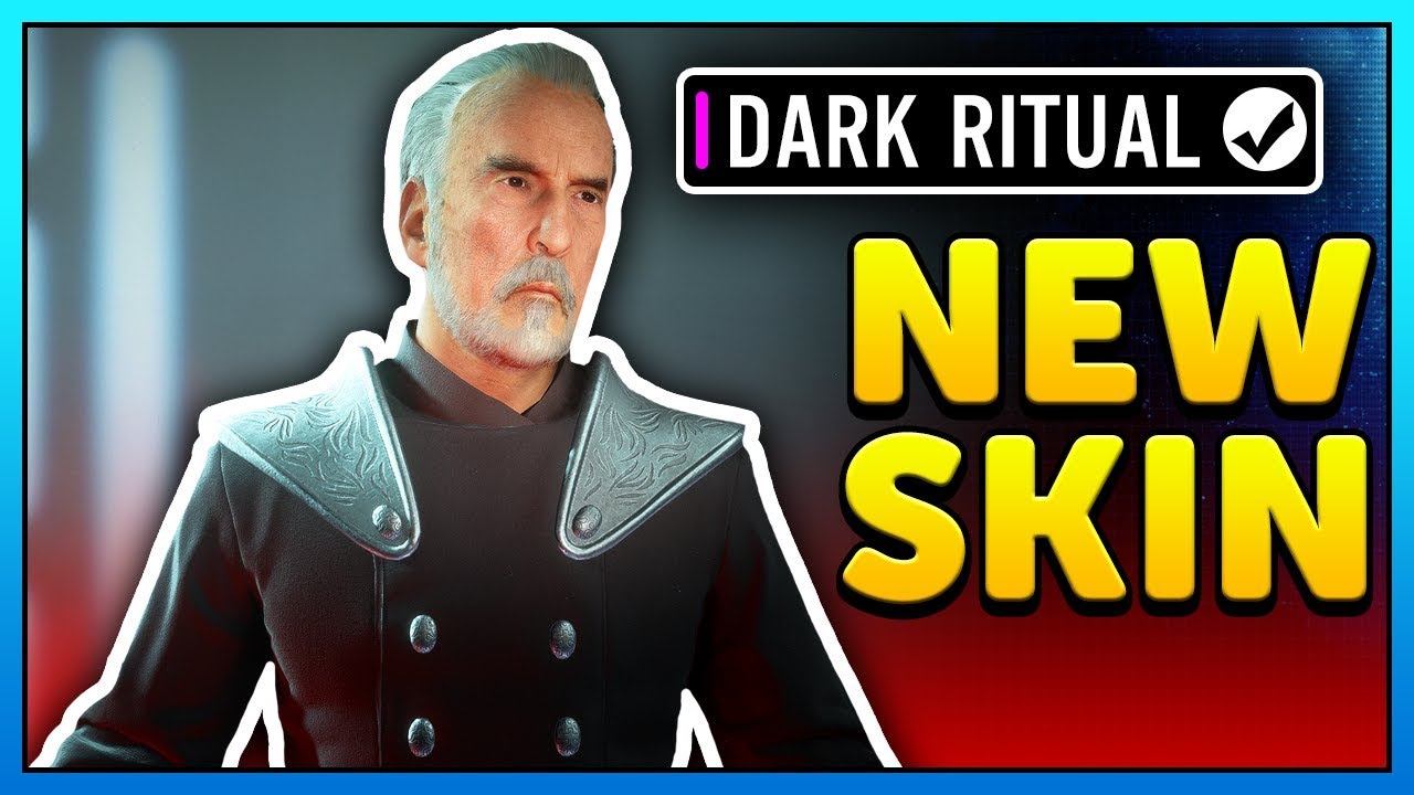 Count Dooku DARK RITUAL Skin - Heroes vs Villains Gameplay - Star Wars ...