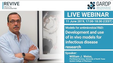 Models for antimicrobial R&D: Development and use of in vivo models for infectious disease research