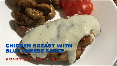 How to make chicken with blue cheese sauce? l Seared Chicken Breast Recipe 2021