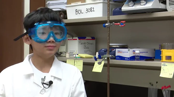 13 year old Undergraduate Researcher at The Univer...