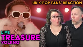 TREASURE - VolKno - Live - UK K-Pop Fans Reaction