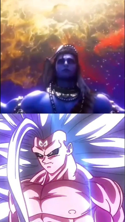 Lord Shiva vs infinity goku #db #anime #dragonball #saiyan #infinity #god #goku #viralshorts #lord