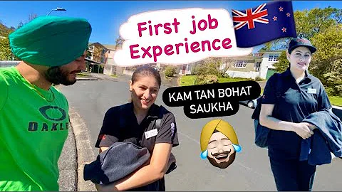 Simran got her first job in NewZealand. Kam tan hun karna hi pena. Job tan saukhi aa.